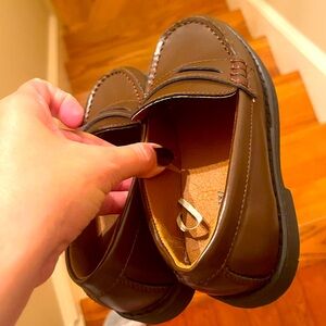 BNWOT 🌶️ Kids' J.  Crew cuts Camden loafers in leather size 12 💙👞.